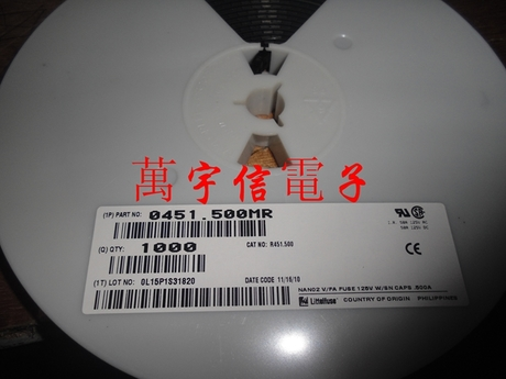 原裝現(xiàn)貨LITTELFUS保險絲0451.500MR-0451.500MR盡在買賣IC網(wǎng)