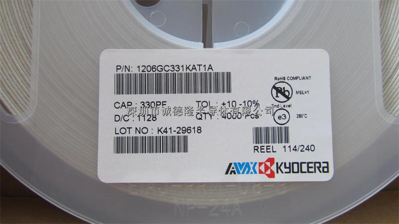 1206GC331KAT1A MLCC陶瓷高壓電容器 1206 330PF 2000V 2KV-1206GC331KAT1A盡在買賣IC網(wǎng)