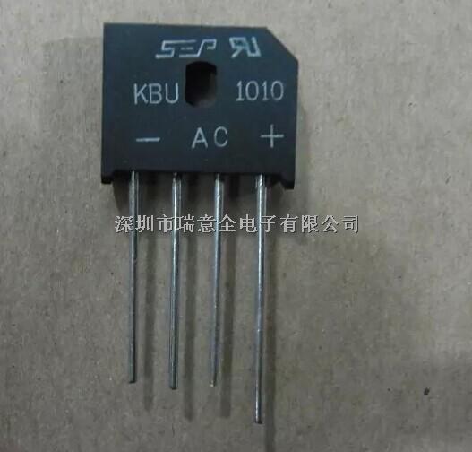 KBU1010 整流橋 扁橋 最大整流電流10A 最高反向電壓1000V-KBU1010盡在買賣IC網(wǎng)