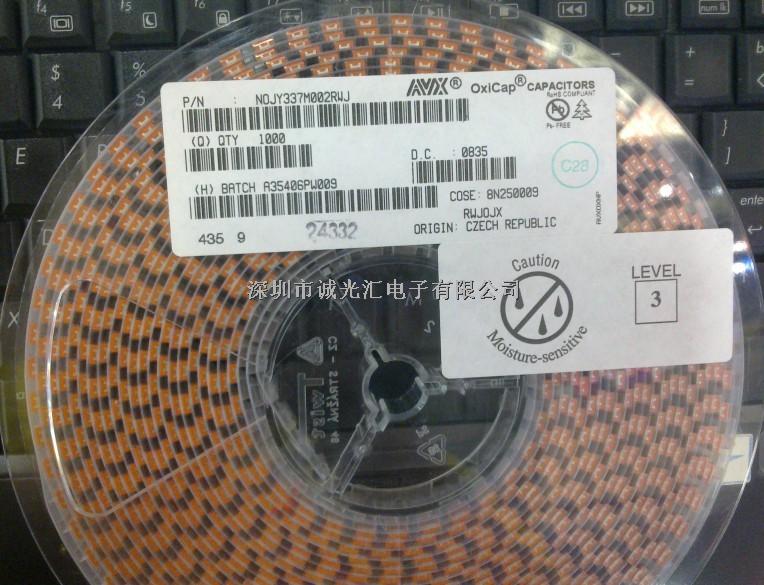 NOJY337M002RWJ 330UF 2.5V Y:7343-20 AVX固體鈮電容器-NOJY337M002RWJ盡在買賣IC網