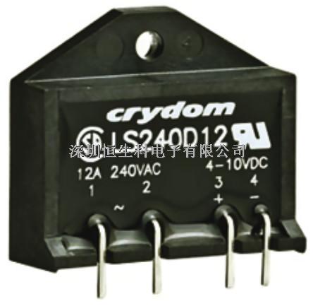 LS240D12  Crydom 12 A 印刷電路板安裝 隨機切換 單刀單擲 SCR輸出 固態(tài)繼電器-LS240D12盡在買賣IC網(wǎng)