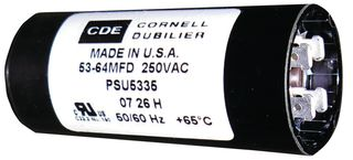 CORNELL DUBILIER  PSU54015B  鋁電解電容, 電機(jī)啟動(dòng), 590uF 20%容差-盡在買賣IC網(wǎng)