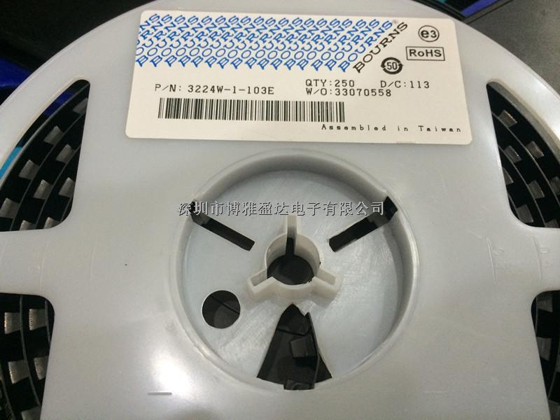 原裝美國BOURNS貼片多圈精密電位器 3224W-1-103E-3224W-1-103E盡在買賣IC網(wǎng)