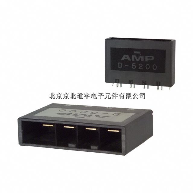 1-917542-2 TE D-5000 系列 10.16mm節(jié)距 4路 直向 PCB 針座, 焊接端接 優(yōu)勢(shì)供應(yīng)，現(xiàn)貨庫(kù)存-1-917542-2盡在買賣IC網(wǎng)