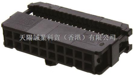 TE Connectivity AMP-LATCH Novo 2行 20路 2.54mm節(jié)距 直角 電纜安裝 母 IDC 連接器-1658621-4盡在買賣IC網(wǎng)