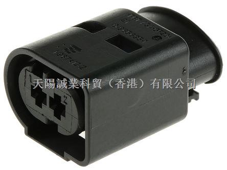 TE Connectivity Junior Power Timer 系列 1行 2路 黑色 母 電纜安裝 外殼，插座外殼-1-967412-2盡在買賣IC網