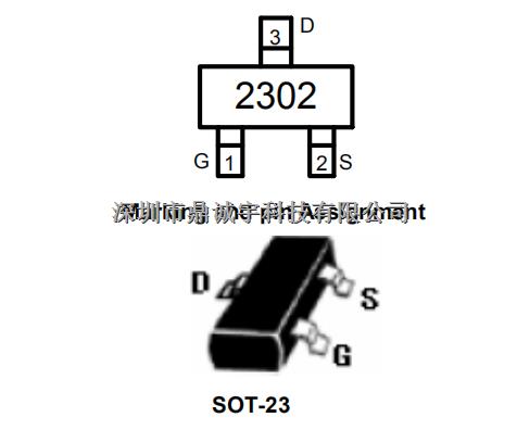 貼片場(chǎng)效應(yīng)管MOS管 2302（SI2302/AO3414/DT2306）20V 2.9A SOT23貼片廠家直銷(xiāo)-2302盡在買(mǎi)賣(mài)IC網(wǎng)