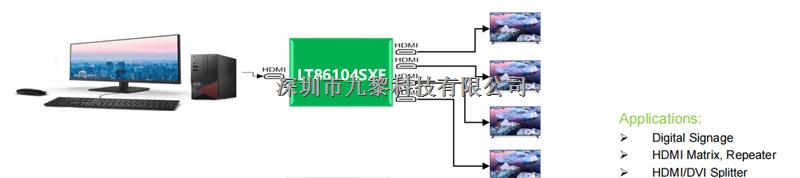 LT86104SXE-HDMI1分4分配器-LT86104SXE盡在買賣IC網(wǎng)