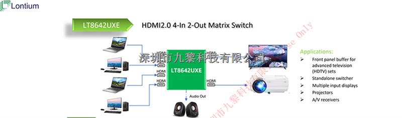 HDMI2.0四進(jìn)二出矩陣式開關(guān)-LT8642UXE盡在買賣IC網(wǎng)